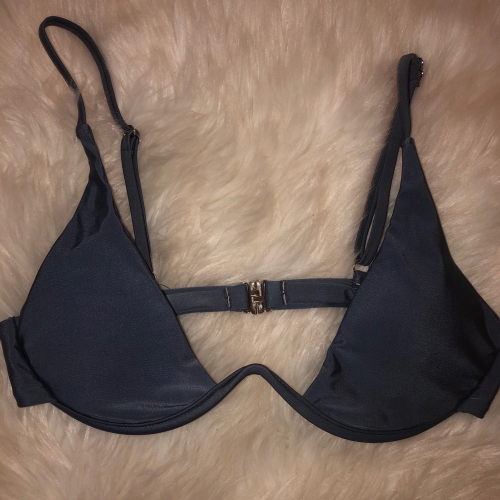 👙Zaful thong Heather gray bikini - Picture 3 of 4